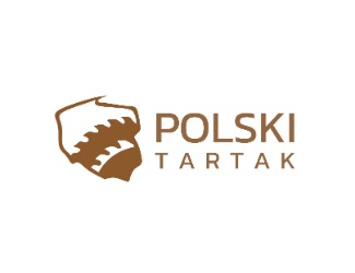 Projekt graficzny logo dla firmy online POLSKI TARTAK